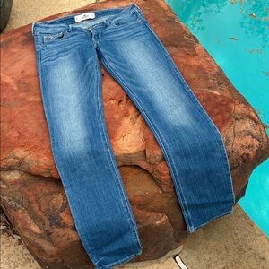 Hollister Women's Light-Mid Blue Skinny Jeans W 29L 35 sz9L